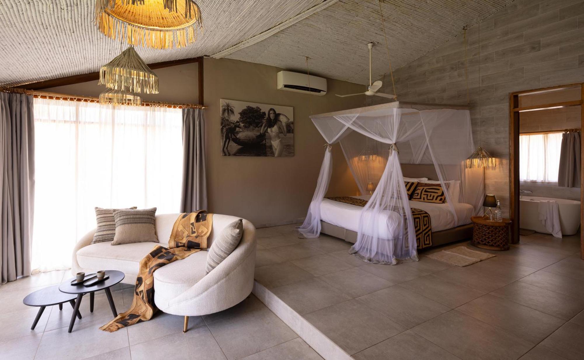 Hotel Les Palétuviers à Toubakouta Extérieur photo